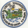 Early 1960s US Coast Guard Cutter (USCGC) Wachusett WPG-44 Jacket Patch