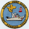 Great Late 1960s USCGC Point Baker Jacket Patch Japanese-Made