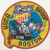1960s-70s US Coast Guard Group Boston Jacket Patch