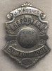 1880's Named Boston Post Fire Lines Badge
