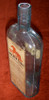Rare 1900s White's Golden Tonic for Horses Bottle with Full Label