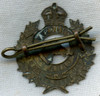 WWI 4th Hussars Canadian Expeditionary Forces (CEF) Collar Insignia