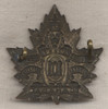 101st Overseas Battalion Canadian Expeditionary Force (CEF) Badge for Winnipeg Light Infantr
