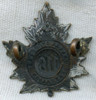WWI 116th Overseas Battalion Canadian Expeditionary Forces (CEF) EM Collar Insignia