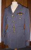Extremely Rare 1918-1919 RAF Sky Blue Dress Uniform Tunic with Gorgeous Wing