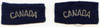WWII Pair of Royal Air Force (RAF) Canadian Volunteer Battle Dress Shoulder Title