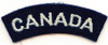 WWII Royal Air Force (RAF) Canadian Volunteer Shoulder Title