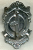 Large 1940s-1950s Fireman Badge from Oak Ridge, Texas