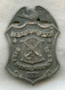 Ca. 1900 Long Island City (Queens), New York Exempt Firemen's Association Badge