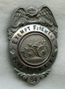 Ca. 1900s-10s Long Island City (Queens), NY Exempt Firemen's Sons Association Badge #84