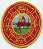 1980s Lowell, Massachusetts Fire Department Patch