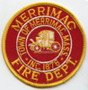 1970s Merrimac, Massachusetts Fire Department Patch