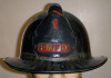 1940s PMFD (Point Mugu Fire Dept.?) Fiberglass Fire Helmet