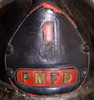 1940s PMFD (Point Mugu Fire Dept.?) Fiberglass Fire Helmet