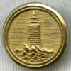 Beautiful 1880's-90's US Light House Service Uniform Vest Button.