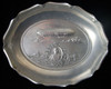 Very Rare Large Pre-WWI Imperial German Patriotic Aluminum Zeppelin Bowl
