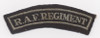 WWII Royal Air Force (RAF) Regiment Shoulder Flash