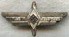 Rare Pre-1937 Hitler Youth Wir Fliegen Flying Badge