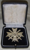 Mint German War Merit Cross 1st Class with Swords Wilhelm Deumer Mark in Detlev Niemann