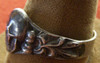 Classic WWII Nazi Wehrmacht or Panzer Skull & Crossbones Ring in .835 Silver