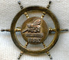 Sterling WWII US Navy "Seabees" Sweetheart Pin