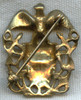 WWII US Navy Sweetheart Pin with Rhinestones