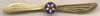 WWI - 1920s US Air Service Enameled Sweetheart Propeller Pin by Robbins