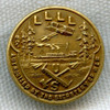 WWI Gold Front LLLL Loyal Legion of Loggers and Lumbermen "Spruce Squadron" Contributor Pin