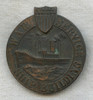 WWI Numbered War Service Ship Building Badge