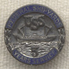 Sterling WWII-Era US Steel Numbered Federal Shipyards 5 Year Service Pin