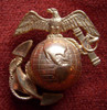 Ultra Rare Near Mint Early 1930s China Marine Hat Badge by Pasquale