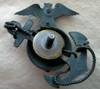 Great Circa WWI - 20s USMC Officer Undress EGA Hat Badge: The Beast