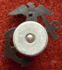 1943 Plastic US Marine Corps Enlisted Man Undress Collar Insignia