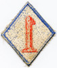 WWII USMC 1st Marine Division Shoulder Patch