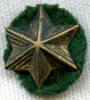 Circa WWI USMC 2nd Division Insignia, Named Medal & Ring Grouping