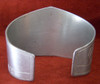Huge US Marine Corps "Trench Art" Bracelet Made of Japanese Zero Aluminum