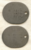 Pair WWII US Marine Corps Reserve Dog Tags for R. (Rembert Edwin) Mittler