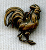 WWI American Field Service/US Army Ambulance Corps Rooster Charm