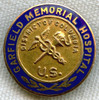 1947 Garfield Memorial Hospital (D.C.) Nursing Graduation Pin by John Frick Co. 10K