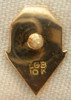 10K Gold 40 Years of Service Pin for Newport News Shipbuilding & Dry Dock Co. by Balfour