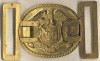 RARE WWII US Merchant Marines Officers Belt Buckle