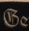 WWII Nazi Germany Luftwaffe Officer's Cuff Title for the Geschwader General Wever