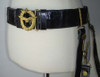 Rare 1930 Greek AF Officer's Leather Belt with Sword Hangers of Capt A.W. Paleodswopoulis