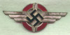 Pre-WWII DLV (Deutsches Luft Verband) Pilot Hat Badge