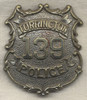 Beautiful 1900 Torrington, Connecticut Police Badge