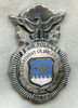 Rare Late 1950s USAF Air Police Badge Type 2 in Excellent Condition