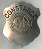 Handsome Circa 1910s-1920s Watertown, Massachusetts Constable Badge with Huge City Seal