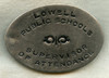Circa 1930s-1940s Lowell, Massachusetts Truant Officer Badge