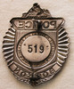 Scarce, 1950's Boston, Massachusetts Police Patrolman Badge Set #519
