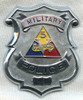 Fabulous Circa 1942-1943 US Army 5th Armored Division Military Police Badge